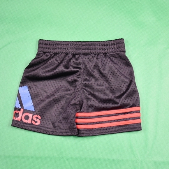 Adidas Black Boy's Basketball Shorts (3M) - Picture 2 of 4